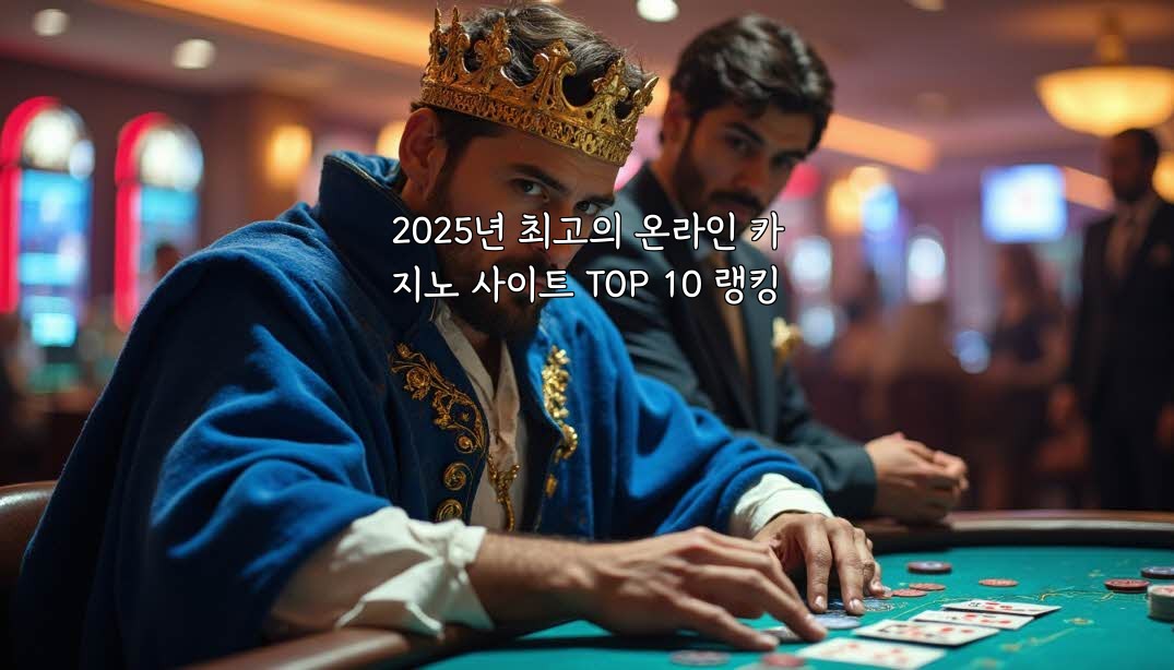 2025년 최고의 온라인 카지노 사이트 TOP 10 랭킹